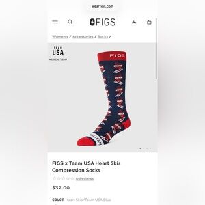 Figs Team USA Compression Socks